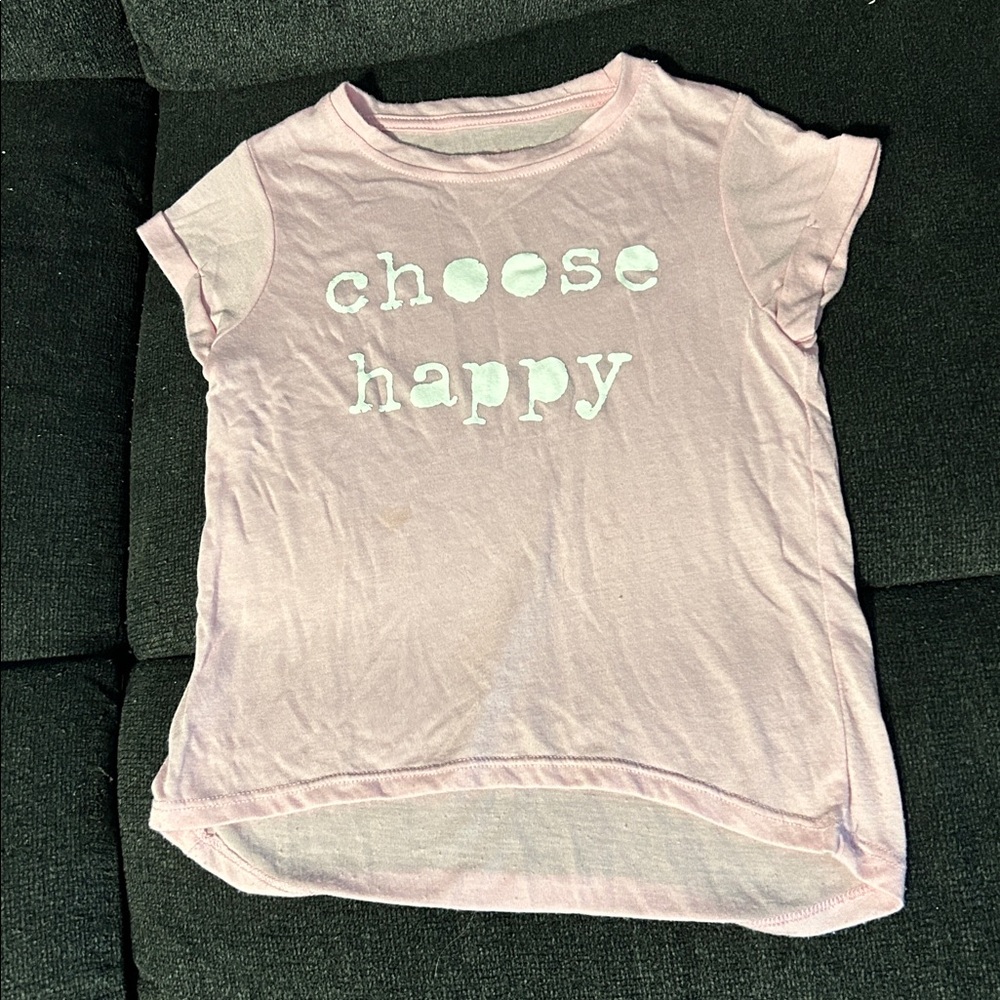 Pink 'Choose Happy' T-Shirt